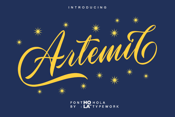 Artemil: A Refined Script Font for Editorial Design