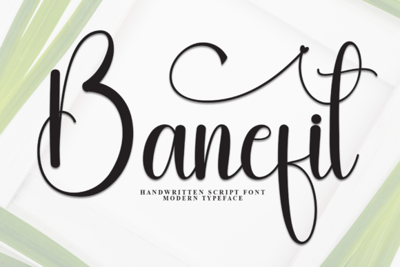 Banefit: A Stylish Script Font for Modern Web Design
