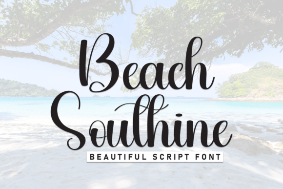 Beach Southine: A Script Font for Bold Campaigns