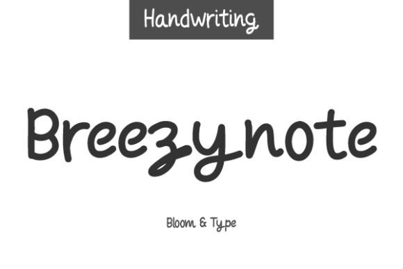 Breezynote Font: Elevate Your Campaigns