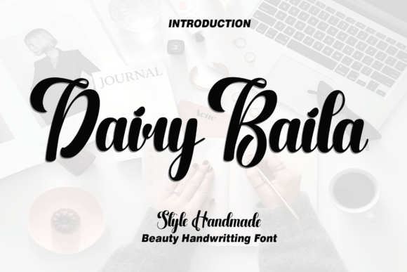 Dairy Baila: The Perfect Script Font for Crafters