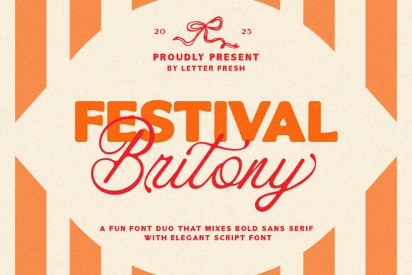 Festival Britony Duo: A Typeface for Editorial Charm