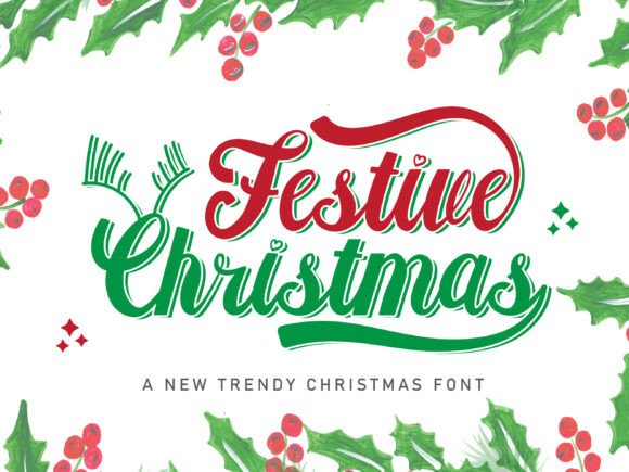 Festive Christmas Font: A Designer’s Review