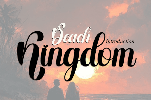 Kingdom Beach: A Handwritten Font for Makers