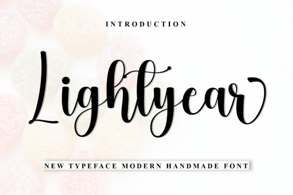 Lightyear Typeface: A Festive Font for Holiday Branding