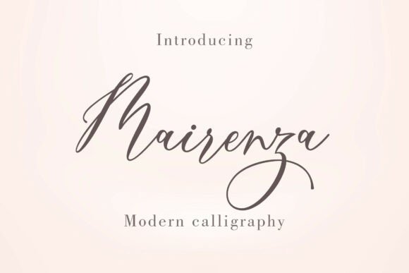 Mairenza Font Review for Campaign Designers