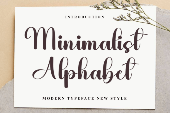 Minimalist Alphabet: A Modern Typeface for Clear Campaigns