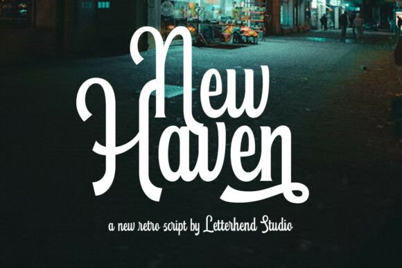 New Haven Font for Editorial Design
