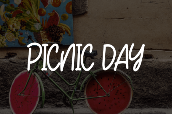 Picnic Day Font: A Playful Typeface for Modern Brands