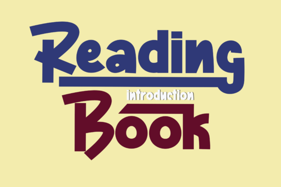 Reading Book: A Stylish Handwritten Font for Modern Branding