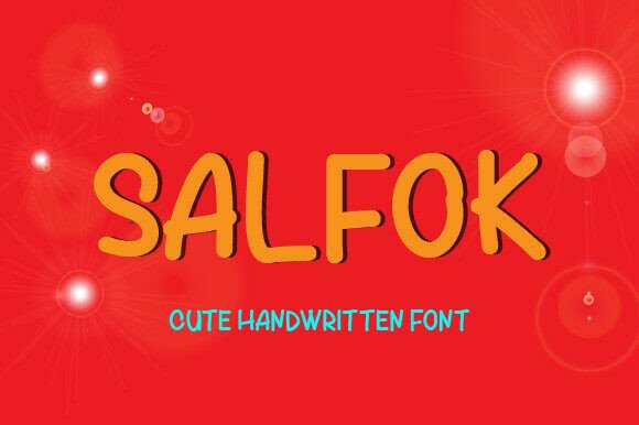 Salfok: A Handwritten Typeface for Editorial Design