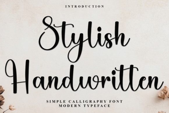 Stylish Handwritten: A Typeface for Modern Editorial Design