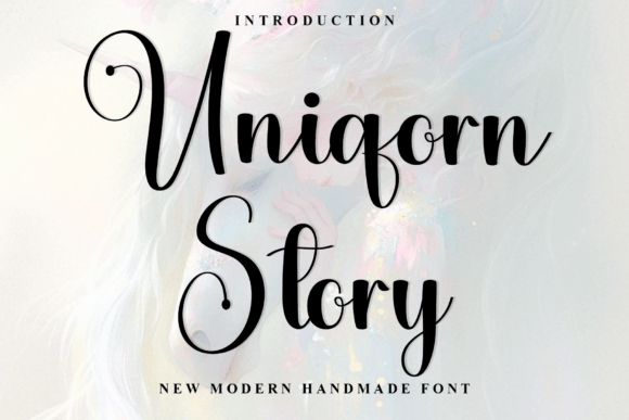 Uniqorn Story: A Festive Typeface for Marketers