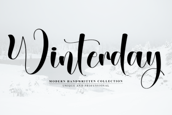 Winterday3: Elevating Web Design with a Premium Script Font