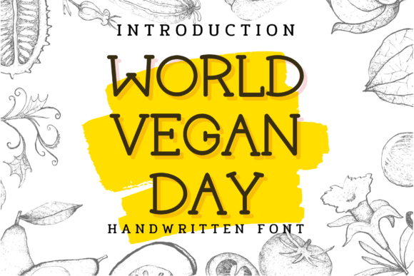 World Vegan Day Font: Elevate Your Brand Visuals